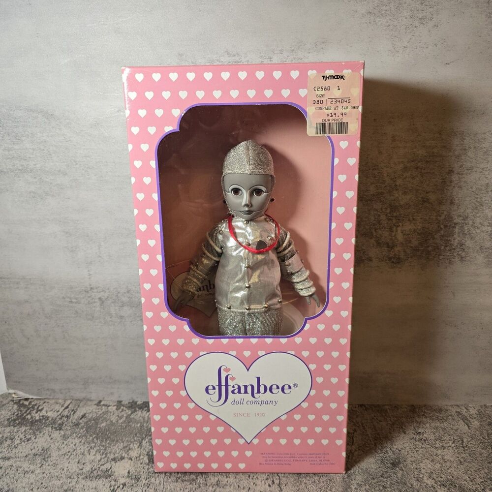 Effanbee Wizard of Oz Tin Man Doll SV142 Mint Sealed In-Box 020625WT2